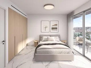 Новая резиденция с бассейном и садом на крыше в 5 минутах от моря, Героскипу, Кипр