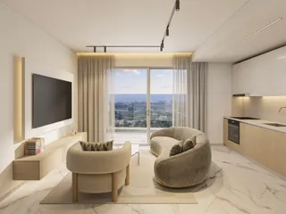 Новая резиденция с бассейном и видом на море в 7 минутах ходьбы от пляжа, Героскипу, Кипр