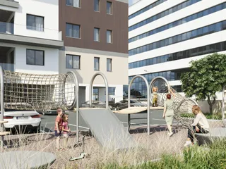 Новая закрытая резиденция с детской площадкой, Агиос Афанасиос, Кипр