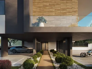 Новая резиденция с бассейном в 600 метрах от пляжа, Гермасогейя, Кипр