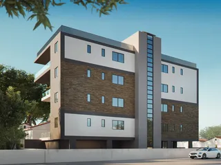 Новая резиденция с бассейном в 600 метрах от пляжа, Гермасогейя, Кипр