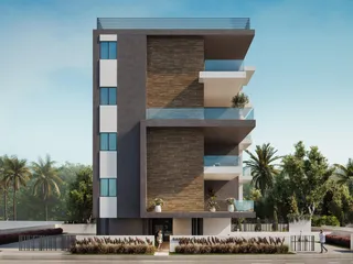 Новая резиденция с бассейном в 600 метрах от пляжа, Гермасогейя, Кипр