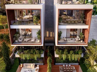 Новый комплекс вилл с бассейнами, садами и видами на море, Гермасогейя, Кипр