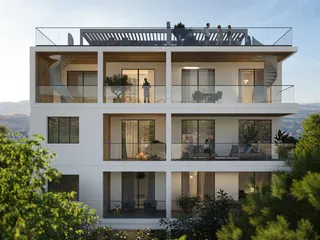 Новая закрытая резиденция с бассейном и спа в 5 минутах от побережья, Лимасол, Кипр