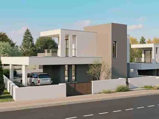 Комплекс вилл с бассейнами и живописными видами рядом с гольф-курортом, Пафос, Кипр