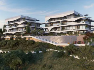 Новый малоэтажный комплекс с бассейном и зеленой зоной рядом с пляжем, Агиос Тихонас, Кипр