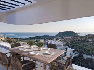 Новый малоэтажный комплекс с бассейном и зеленой зоной рядом с пляжем, Агиос Тихонас, Кипр