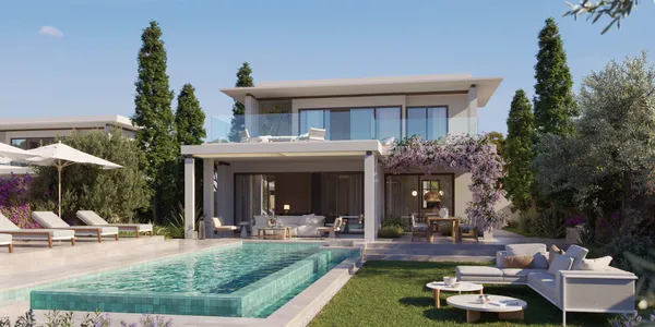 Роскошные виллы в гольф- и спа-курорте в 5 минутах от пляжа, Лимассол, Кипр