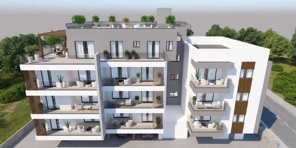 Резиденция премиум класса в спокойном районе, в центре Пафоса, Кипр