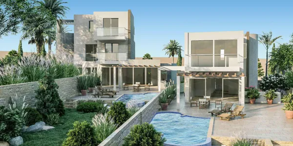 Комплекс вилл на берегу моря, Хлорака, Кипр