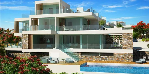 Современные виллы на известном гольф-курорте, Пафос, Кипр