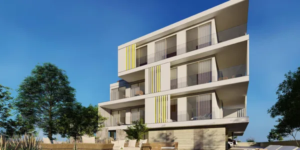 Апартаменты в новом комплексе с бассейном и садом на крыше, Агиос Афанасиос, Кипр