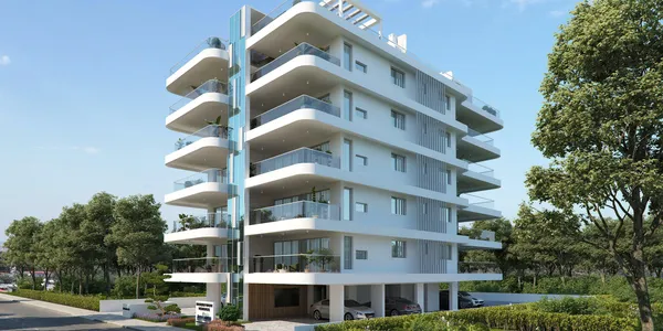 Новая резиденция с прямым выходом на пляж, Ларнака, Кипр