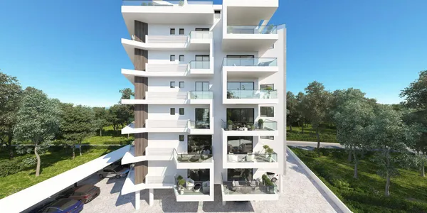 Новая резиденция с панорамным видом в 200 метрах от моря, Ларнака, Кипр