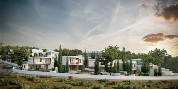 Новая резиденция с бассейном и зеленой зоной рядом с пляжами и центром города, Лимассол, Кипр