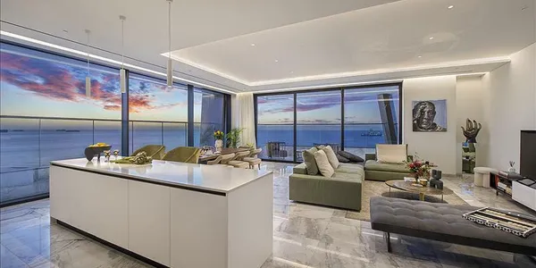 Высотная резиденция с бассейном и панорамным видом в 100 метрах от моря, Гермасойя, Кипр