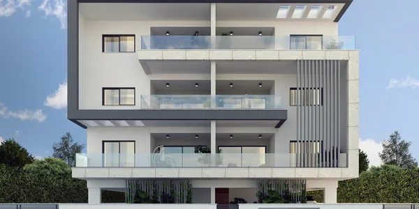 Современная резиденция с садом рядом с портом и аквапарком, Лимассол, Кипр