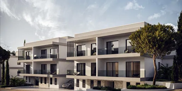 Новая закрытая резиденция для пожилых людей с бассейнами, садами и медицинским обслуживанием, Героскипу, Кипр