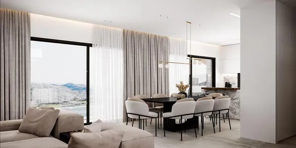 Новый комплекс меблированных вилл с панорамными видами, Эпископи, Кипр