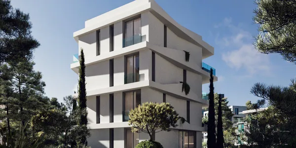 Новая элитная резиденция с парковкой рядом с центром Пафоса, Кипр