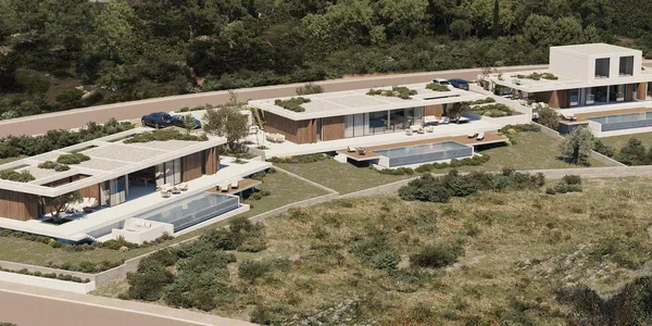 Новый комплекс вилл с бассейнами, Пейя, Кипр