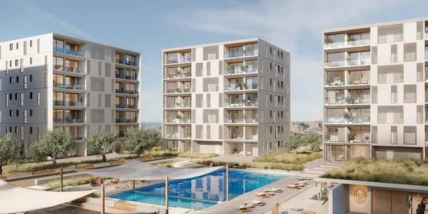 Резиденция с бассейнами в 700 метрах от моря, Лимассол, Кипр