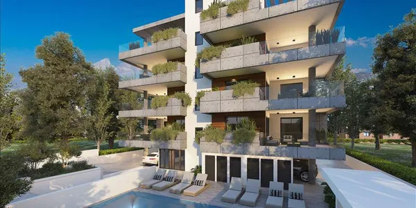 Современная резиденция с бассейном и парковкой, Хлорака, Кипр