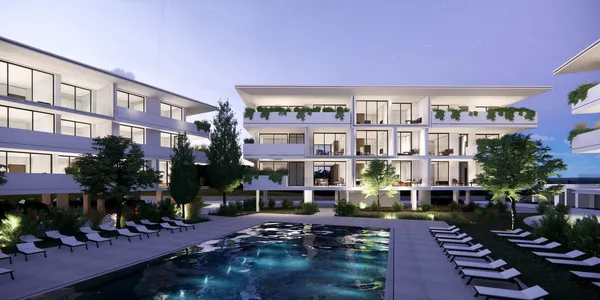 Новая элитная резиденция с бассейнами, спа-центром и зелеными зонами, Пафос, Кипр