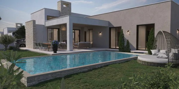 Новый комплекс вилл с бассейнами недалеко от центра Лимассола, Кипр