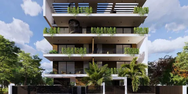 Новая резиденция с бассейном и спа-зоной рядом с пляжем, Героскипу, Кипр