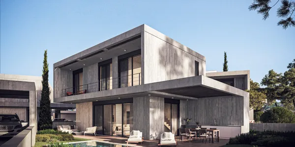 Комплекс элитных вилл рядом с морем, Пафос, Кипр