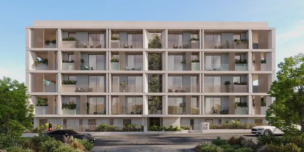 Апартаменты в новой закрытой резиденции с бизнес-центром и рестораном в центре Пафоса, Кипр