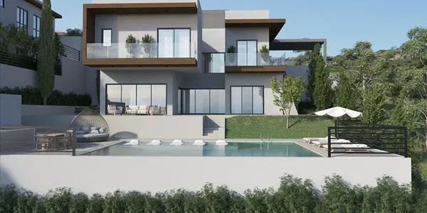 Новый комплекс вилл с бассейнами и садами недалеко от моря, в центре Лимассола, Кипр