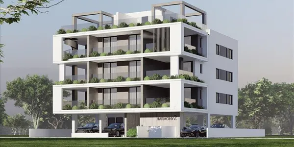 Современная стильная резиденция с парковкой, Ларнака, Кипр