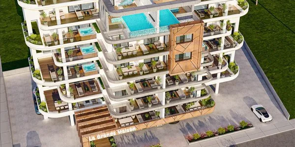 Новая закрытая резиденция в 200 метрах от пляжа, Ларнака, Кипр