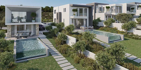 Новый комплекс вилл с панорамным видом, Тремитуса, Кипр