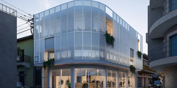 Современное здание в 500 метрах от моря, в историческом центре Лимассола, Кипр