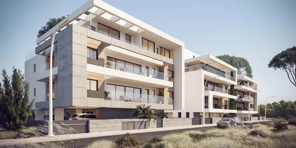 Новая резиденция с террасой на крыше, Закаки, Лимассол, Кипр