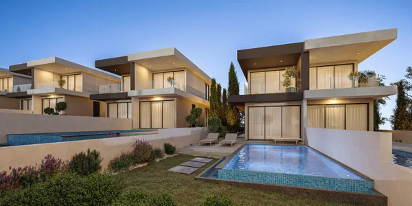 Новый комплекс вилл в 300 метрах от пляжа, Кисонерга, Кипр