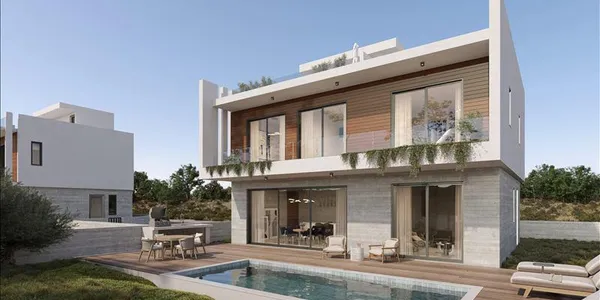 Новый закрытый комплекс вилл рядом с пляжами, Пафос, Кипр