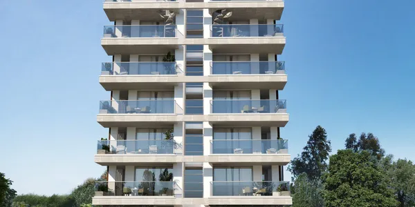 Современная резиденция с парковкой в престижном районе, Ларнака, Кипр