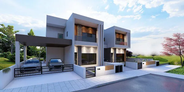 Новый комплекс таунхаусов в живописном районе, Лимассол, Кипр