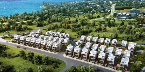 Новый комплекс вилл с бассейнами, Ипсонас, Кипр