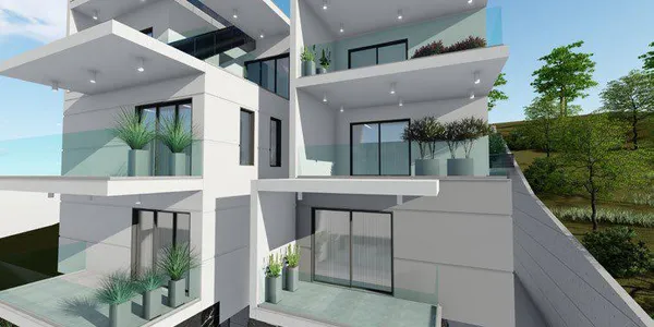 Новая малоэтажная резиденция с парковкой, Лимасол, Кипр