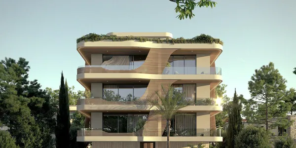 Новая экологичная резиденция в прогулочном районе Лимассола, Кипр