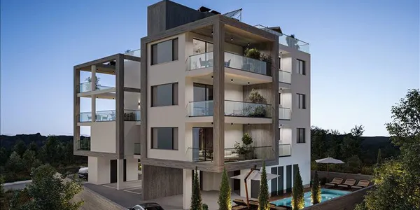 Новая закрытая резиденция с бассейном недалеко от моря, Героскипу, Кипр