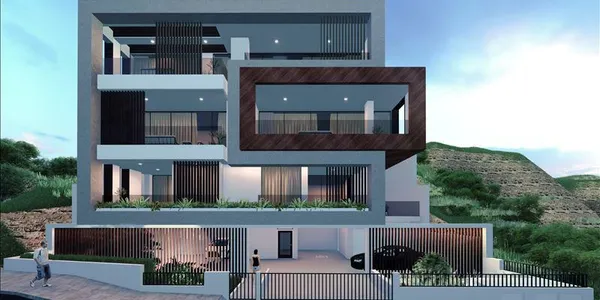 Новая резиденция с панорамным видом в живописном районе Лимасола, Кипр