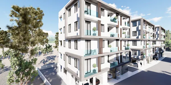 Новая резиденция с бассейном и садом в спокойном жилом районе Лимасола, Кипр