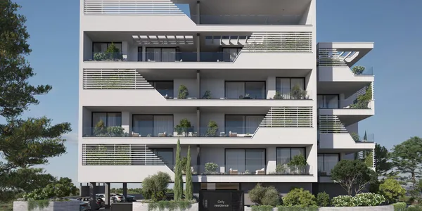 Современный клубный комплекс с садом в 350 метрах от пляжа, Гермасойя, Кипр