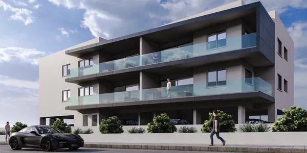 Новая малоэтажная резиденция с парковкой, Лакатамия, Кипр